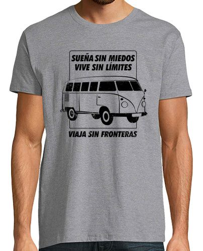 Camiseta Viaja sin fronteras - latostadora.com - Modalova