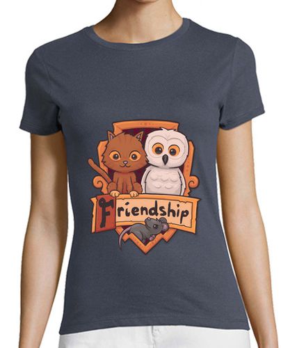 Camiseta mujer Escudo mágico de la amistad - latostadora.com - Modalova