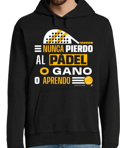 Sudadera Con Capucha Para Hombre Nunca pierdo al pádel... laTostadora - latostadora.com - Modalova