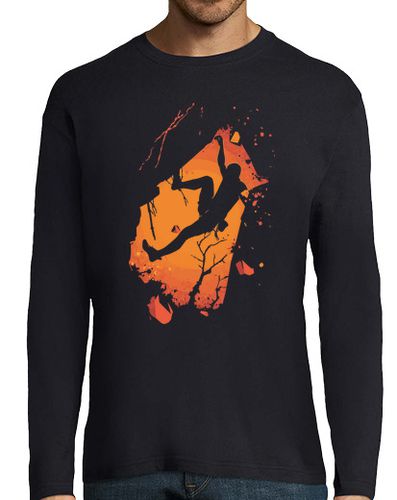 Camiseta Hombre Manga Larga Escalada laTostadora - latostadora.com - Modalova