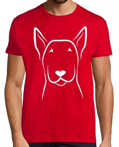 Camiseta Cabeza blanca bull terrier laTostadora - latostadora.com - Modalova