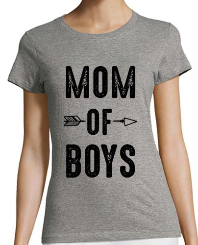 Camiseta mujer Mom of Boys - latostadora.com - Modalova