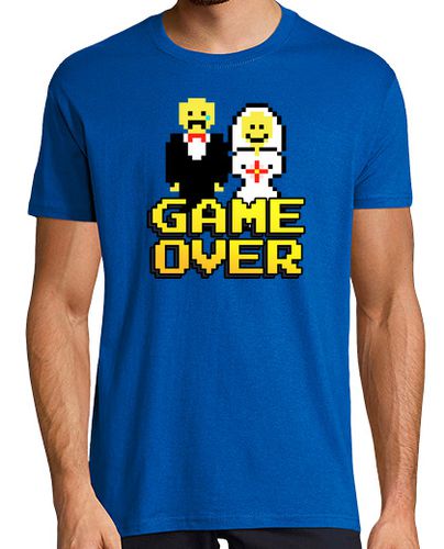 Camiseta Matrimonio Game Over - latostadora.com - Modalova