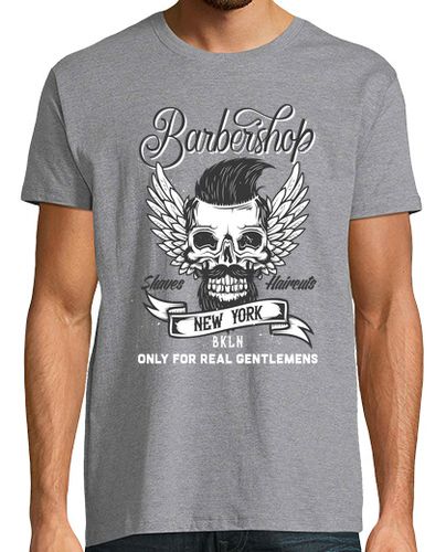 Camiseta Barbershop New York - latostadora.com - Modalova