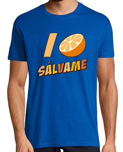 Camiseta Sálvame Naranja - latostadora.com - Modalova