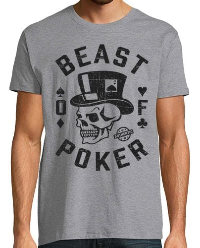 Camiseta Beast of Poker laTostadora - latostadora.com - Modalova