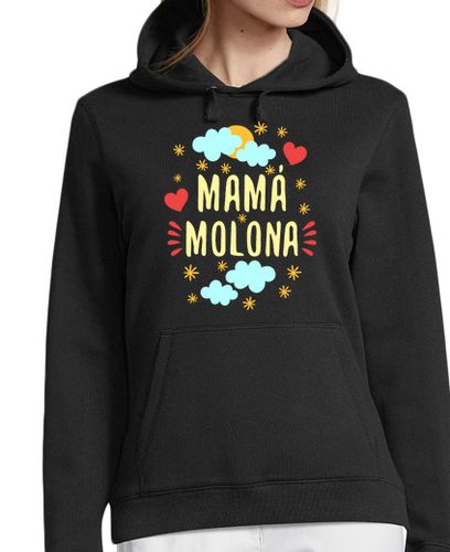 Sudadera Con Capucha Para Mujer Mamá molona laTostadora - latostadora.com - Modalova