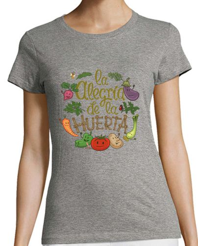 Camiseta mujer La alegría de la huerta - latostadora.com - Modalova