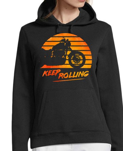 Sudadera Con Capucha Para Mujer Keep Rolling laTostadora - latostadora.com - Modalova