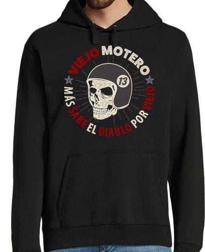 Sudadera Con Capucha Para Hombre Viejo Motero laTostadora - latostadora.com - Modalova