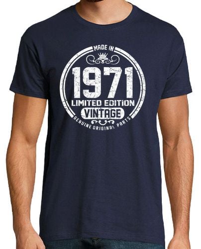 Camiseta hecho en 1971 edición limitada vintage laTostadora - latostadora.com - Modalova