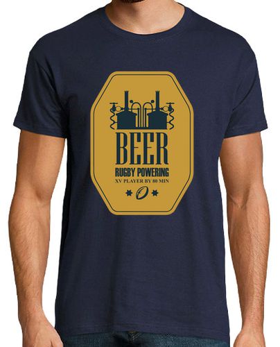 Camiseta Etiqueta Cerveza Rugby Rugbyway - latostadora.com - Modalova