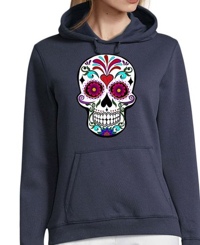 Sudadera Con Capucha Para Mujer SUGAR SKULL laTostadora - latostadora.com - Modalova