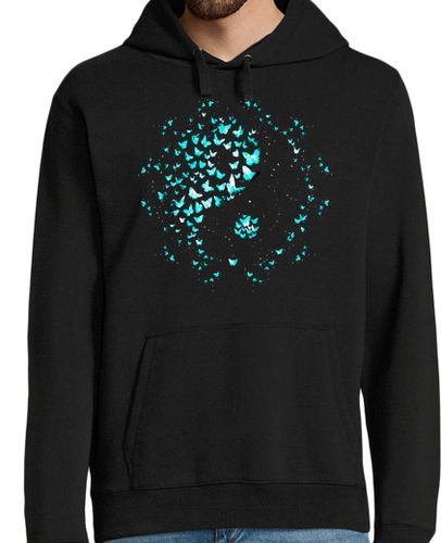 Sudadera Con Capucha Para Hombre mariposas yin yang laTostadora - latostadora.com - Modalova