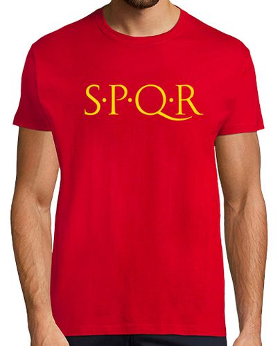 Camiseta Hombre Manga Corta SPQR dorado laTostadora - latostadora.com - Modalova