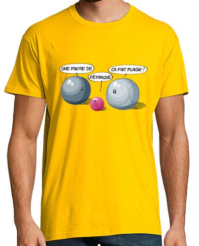 Camiseta Hombre Manga Corta canción de petanca laTostadora - latostadora.com - Modalova