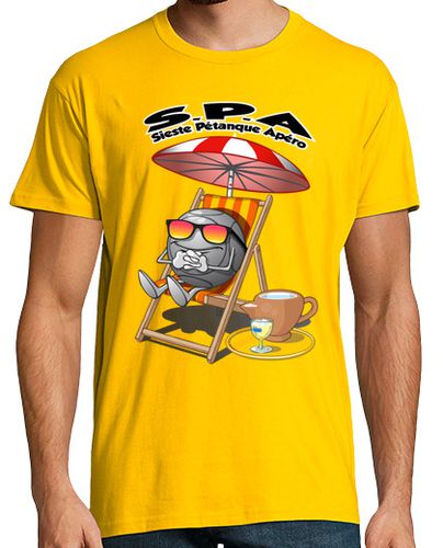 Camiseta Hombre Manga Corta nap aperitivo de petanca laTostadora - latostadora.com - Modalova