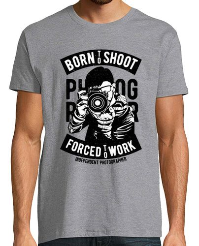 Camiseta Born to Shoot - latostadora.com - Modalova