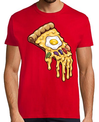 Camiseta Hombre Manga Corta pizza infinita laTostadora - latostadora.com - Modalova