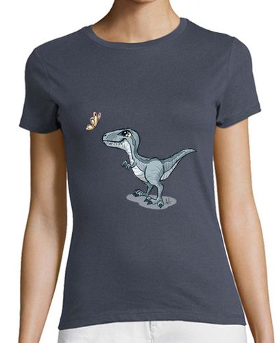 Camiseta mujer Blue Dinosaur laTostadora - latostadora.com - Modalova