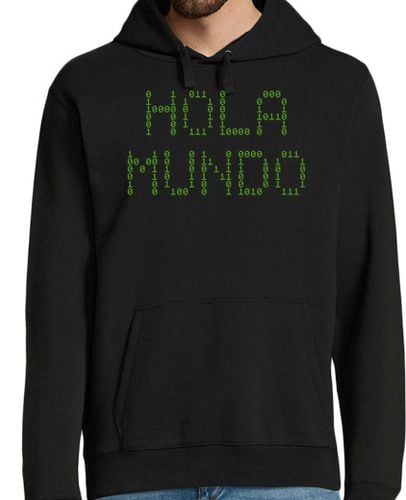 Sudadera Con Capucha Para Hombre Hola Mundo Binario laTostadora - latostadora.com - Modalova