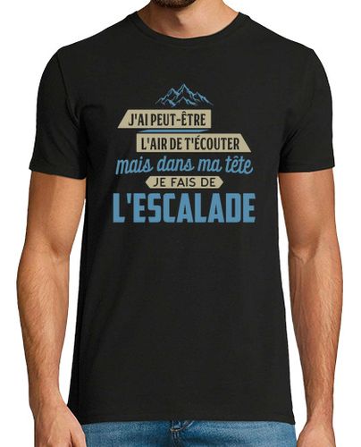 Camiseta Hombre Manga Corta Hago un regalo de escalada laTostadora - latostadora.com - Modalova