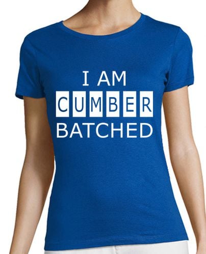 Camiseta Mujer Manga Corta I AM CUMBERBATCHED laTostadora - latostadora.com - Modalova