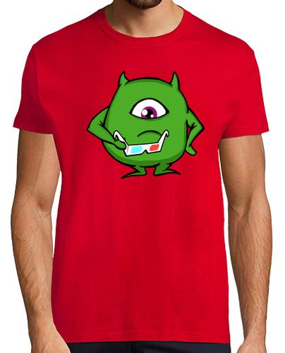 Camiseta Hombre Manga Corta Cíclope 3D laTostadora - latostadora.com - Modalova