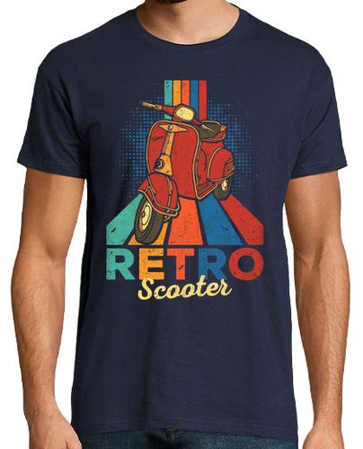 Camiseta Retro Scooter - latostadora.com - Modalova