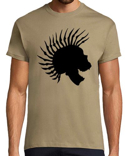 Camiseta Calavera Punk - latostadora.com - Modalova