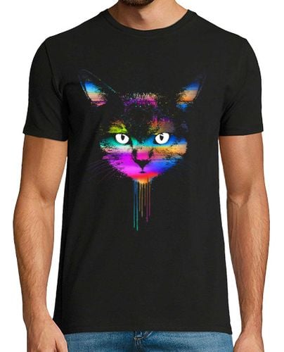 Camiseta Hombre Manga Corta gato de neón laTostadora - latostadora.com - Modalova