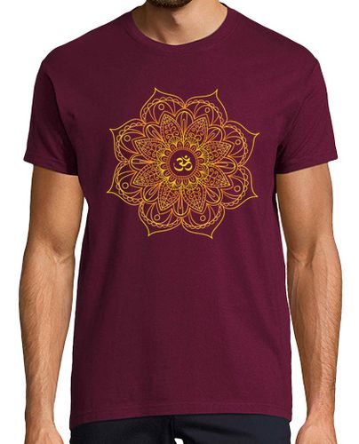 Camiseta Hombre Manga Corta mandala dorado ohmio laTostadora - latostadora.com - Modalova