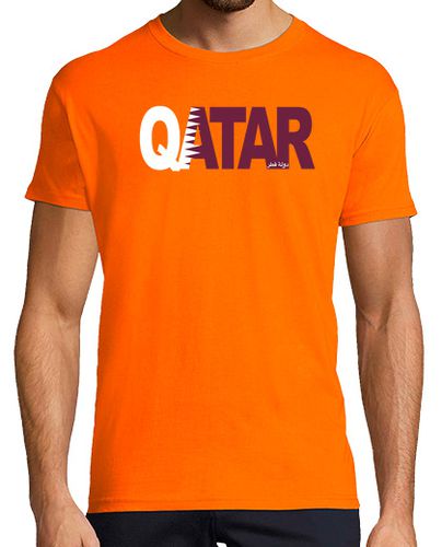 Camiseta QATAR (BANDERA) - latostadora.com - Modalova