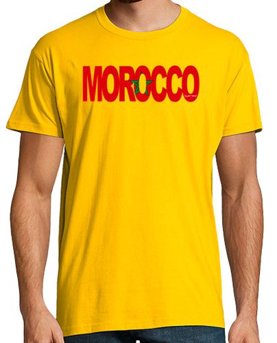 Camiseta MARRUECOS (BANDERA) - latostadora.com - Modalova