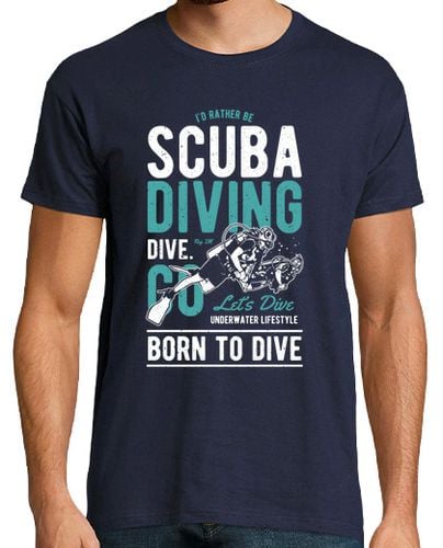 Camiseta Hombre Manga Corta Scuba Diving laTostadora - latostadora.com - Modalova