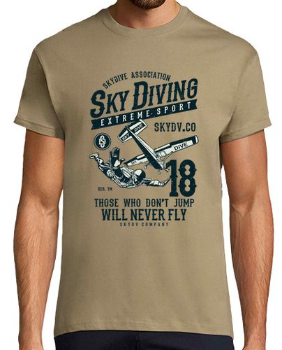 Camiseta Sky Diving - latostadora.com - Modalova