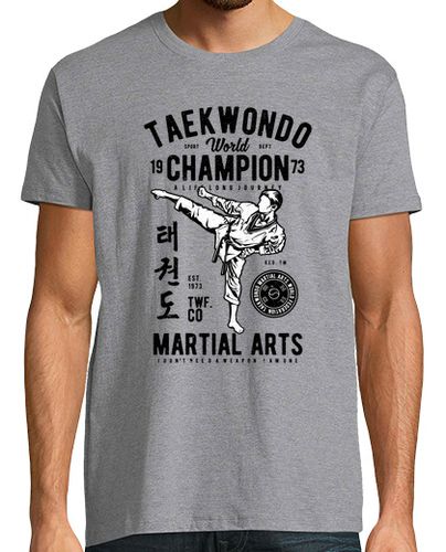 Camiseta Taekwondon World Champion - latostadora.com - Modalova