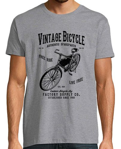 Camiseta Vintage Bicycle - latostadora.com - Modalova