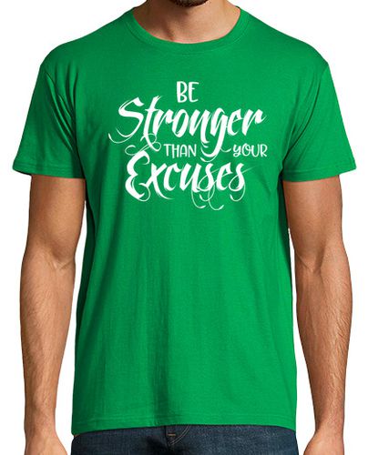 Camiseta Be Stronger than your Excuses WHITE - latostadora.com - Modalova
