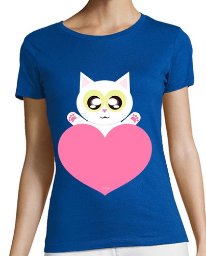 Camiseta mujer Gatito Love - latostadora.com - Modalova