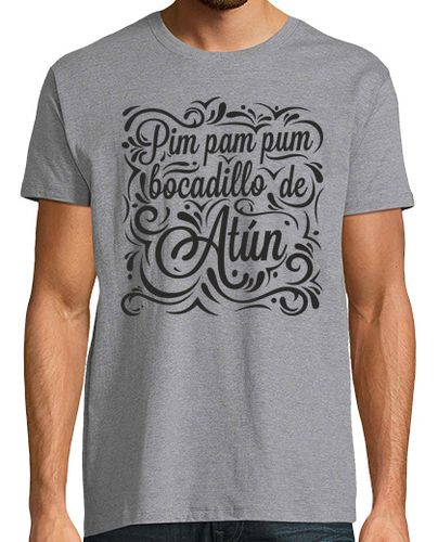 Camiseta Hombre Manga Corta PIM PAM PUM BOCADILLO DE ATÚN laTostadora - latostadora.com - Modalova