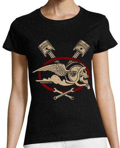 Camiseta Mujer Manga Corta Biker laTostadora - latostadora.com - Modalova