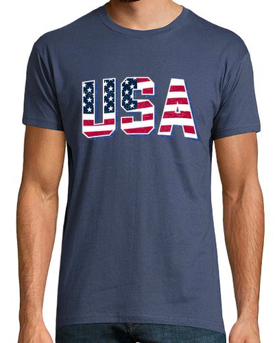 Camiseta USA Estados Unidos De América Bandera EEUU - latostadora.com - Modalova