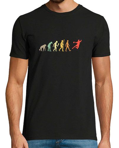 Camiseta idea de regalo de jugador de balonmano de evolución de balonmano vintage - latostadora.com - Modalova