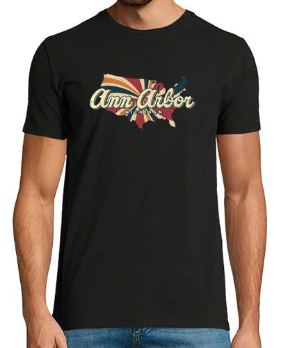 Camiseta ciudad natal de ann arbor michigan - latostadora.com - Modalova