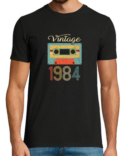 Camiseta cassette vintage 1984 38 cumpleaños regalo de 38 años - latostadora.com - Modalova