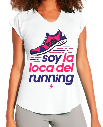 Camiseta deportiva mujer La loca del Running - latostadora.com - Modalova