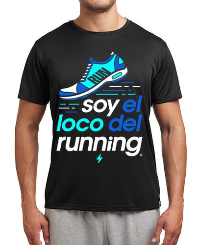 Camiseta Hombre Deportiva El loco del Running laTostadora - latostadora.com - Modalova