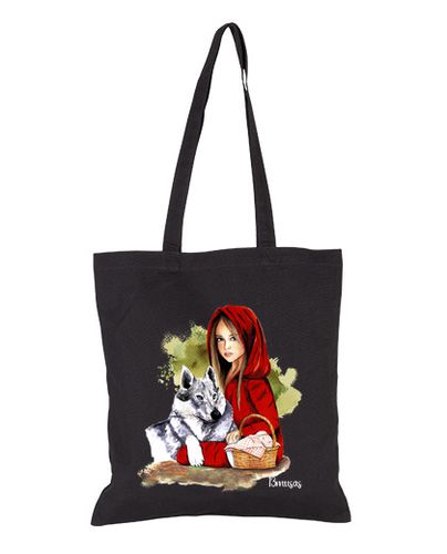 Bolsa Totebag Caperucita 13musas, bolsa Disney acuarela laTostadora - latostadora.com - Modalova