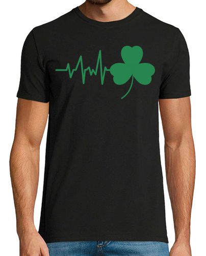 Camiseta latido del corazón irlanda trébol - latostadora.com - Modalova